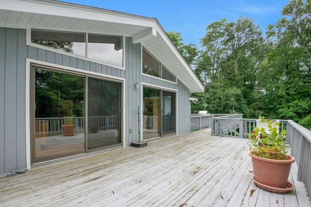 14 Perry Ct, Armonk, NY 10504 - view of wooden deck