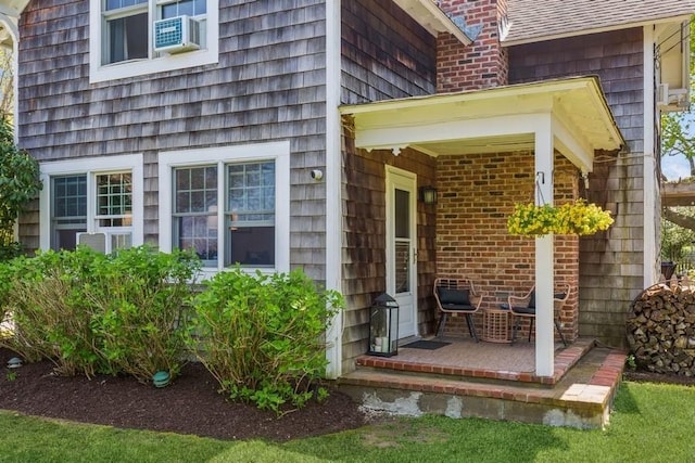 3320 Oregon Rd, Mattituck, NY 11952 - view of exterior entry featuring cooling unit
