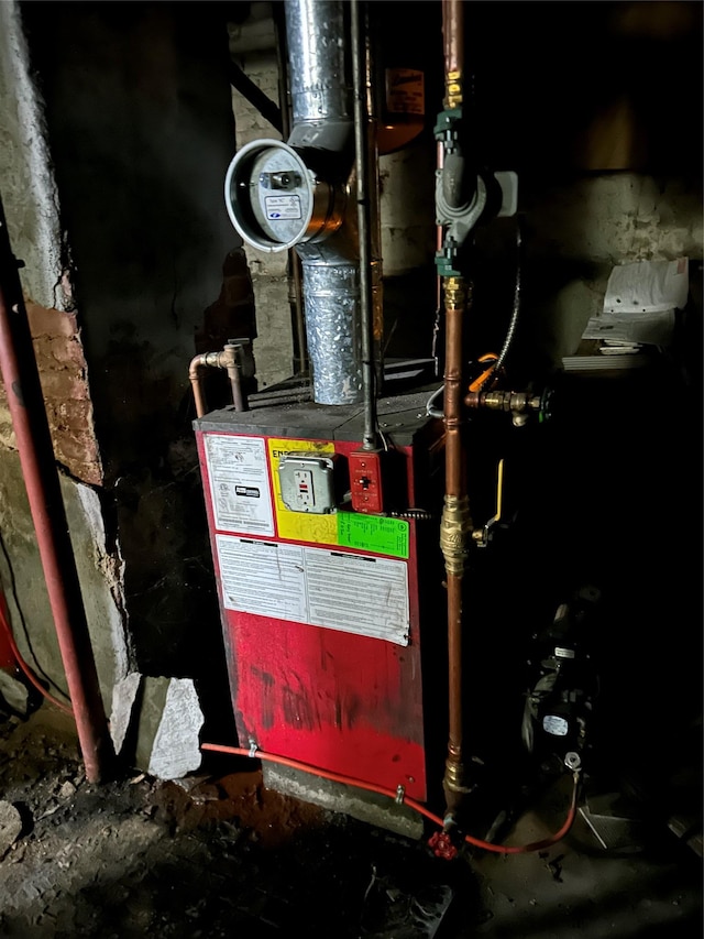 view of utility room