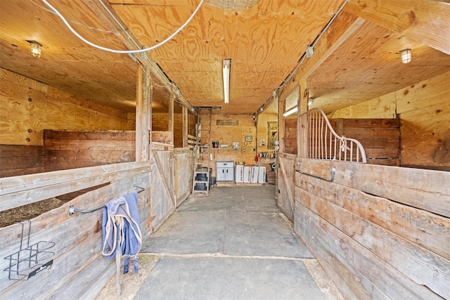 view of stable