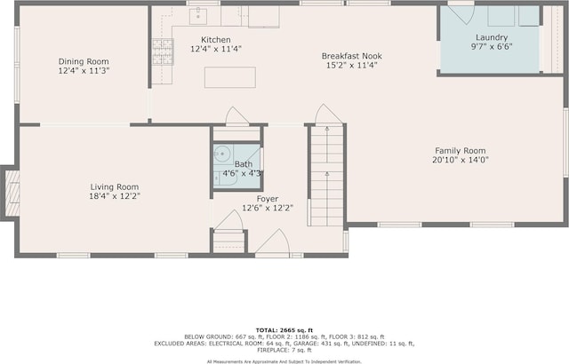 view of layout