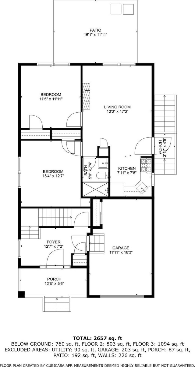 13506 62nd Rd, Flushing, NY 11367 - floor plan / room layout