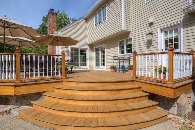 view of deck