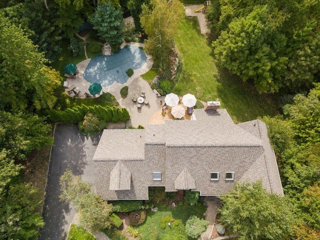 aerial view
