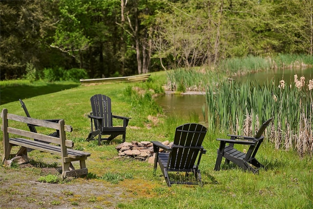 65 Deuner Hill Rd, Callicoon Center, NY 12723 - view of home's community with a lawn and a water view