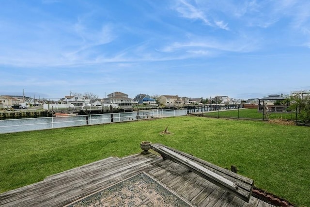 260 Washington Ave, Harbor Isle, NY 11558 - view of yard featuring a residential view and a water view