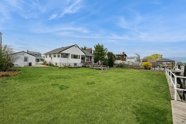 260 Washington Ave, Harbor Isle, NY 11558 - view of yard featuring fence