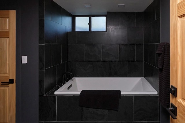 649 County Road 95, North Branch, NY 12766 - bathroom featuring tiled tub