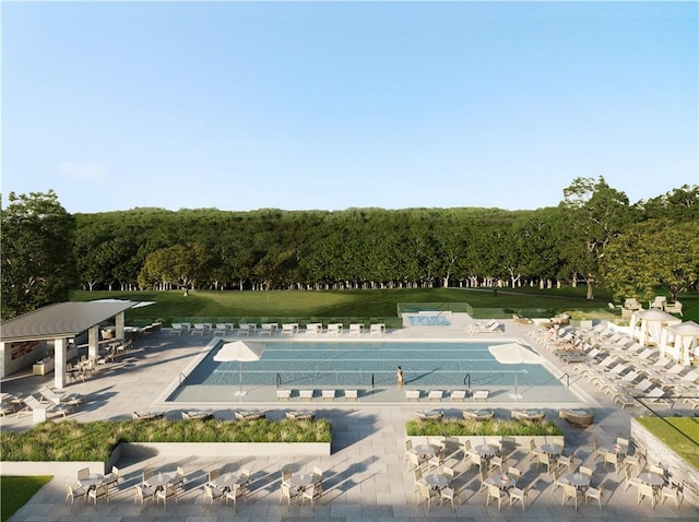 570 Bedford Rd Unit 6-1C, Armonk, NY 10504 - view of swimming pool
