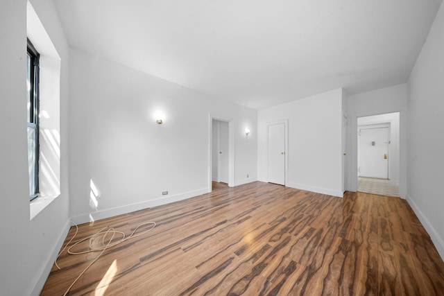 1001 Anderson Ave Unit 22, Bronx, NY 10452 - empty room featuring wood finished floors and baseboards