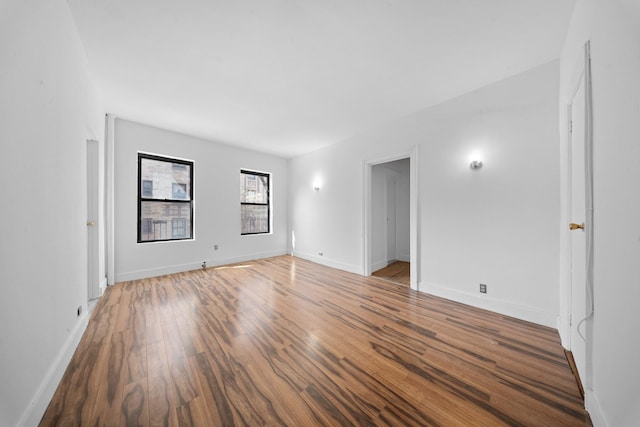 1001 Anderson Ave Unit 22, Bronx, NY 10452 - spare room with wood finished floors and baseboards