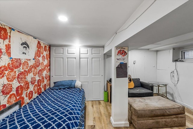 61-27 160th St, Fresh Meadows, NY 11365 - bedroom featuring light wood-type flooring