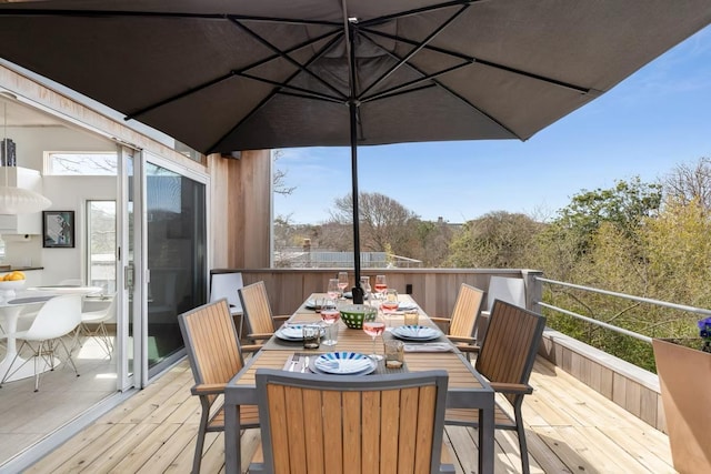 267 Floral Walk, Fire Island Pines, NY 11782 - deck with outdoor dining space
