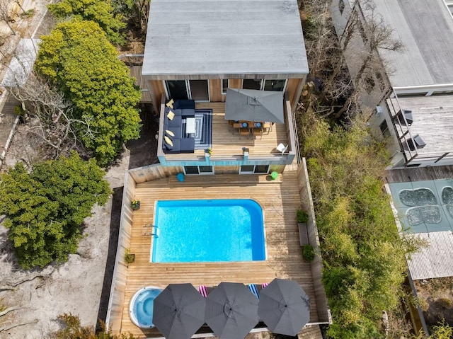 267 Floral Walk, Fire Island Pines, NY 11782 - drone / aerial view