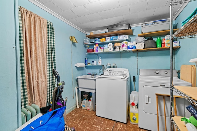 53 Dill Rd, Forestburgh, NY 12777 - laundry room with laundry area and washer and clothes dryer
