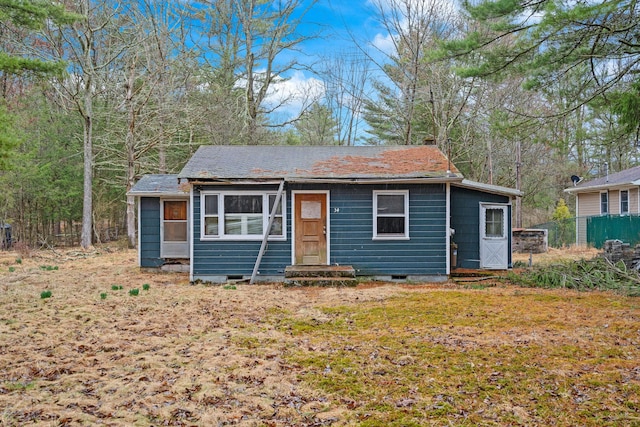 34 Hunczak Blvd, Glen Spey, NY 12737 - view of front of property featuring crawl space