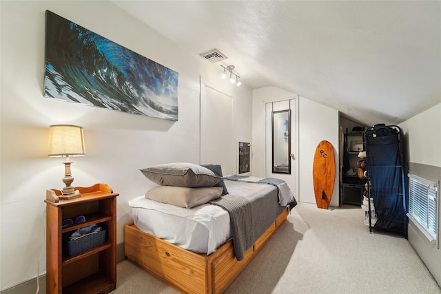 160 Mill St, Wallkill, NY 12589 - bedroom featuring carpet and lofted ceiling