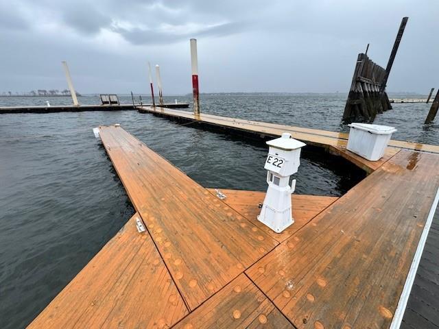 148 City Isalnd Ave Unit E-22, Bronx, NY 10464 - view of dock featuring a water view