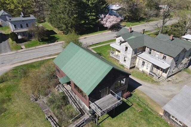 drone / aerial view