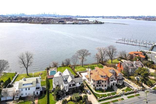 117 Malba Dr, Malba, NY 11357 - birds eye view of property with a water view