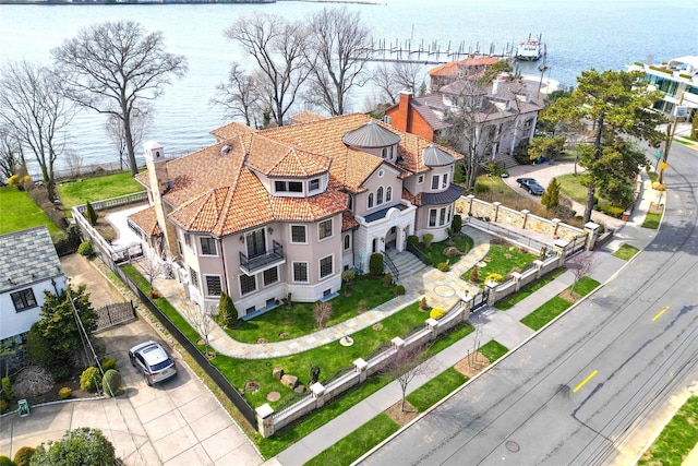 117 Malba Dr, Malba, NY 11357 - bird's eye view featuring a water view