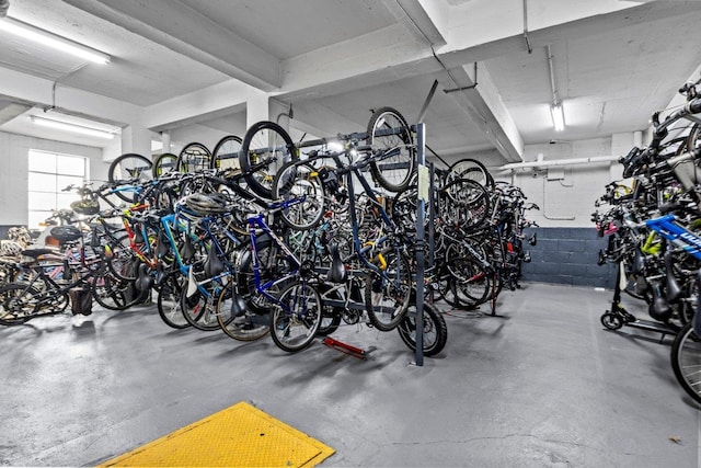 5550 Fieldston Rd Unit 7C, Bronx, NY 10471 - garage featuring bike storage