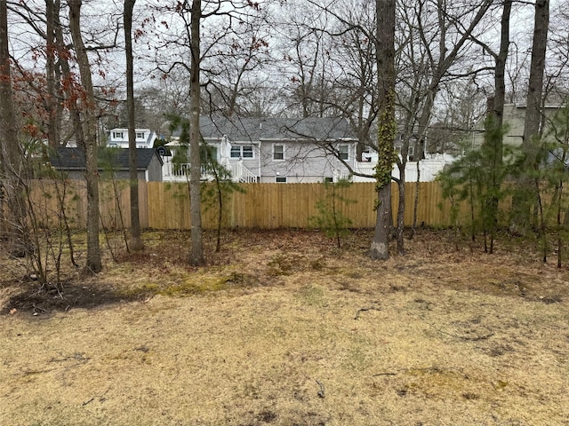 1343 William Floyd Pkwy, Shirley, NY 11967 - view of yard with fence