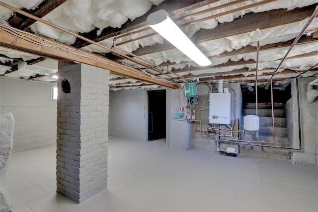 83 Fairview Ave, Islip Terrace, NY 11752 - below grade area with water heater