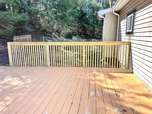 734 Cooley Rd, Parksville, NY 12768 - wooden terrace featuring view of scattered trees