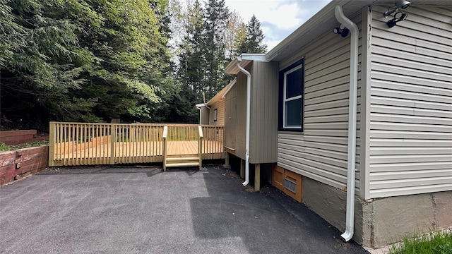 734 Cooley Rd, Parksville, NY 12768 - view of home's exterior featuring a deck