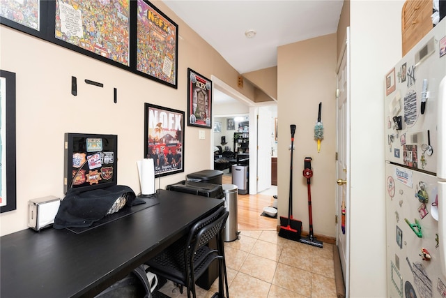 1290 Edison Ave, Bronx, NY 10461 - home office with light tile patterned floors