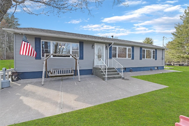 91 Meyerhoff Rd, Hurleyville, NY 12747 - view of front of property with a front lawn