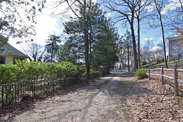view of street