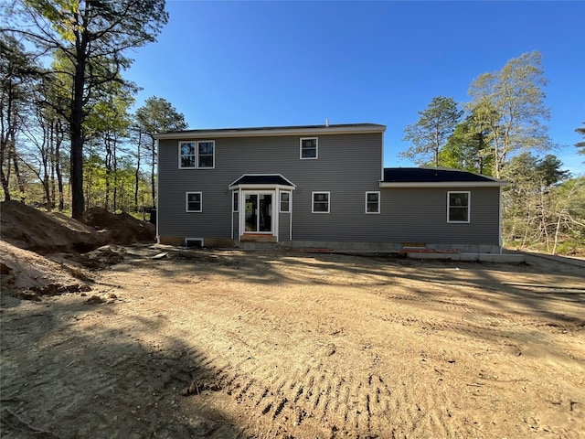 111 Currans Rd, Middle Island, NY 11953 - back of property featuring entry steps