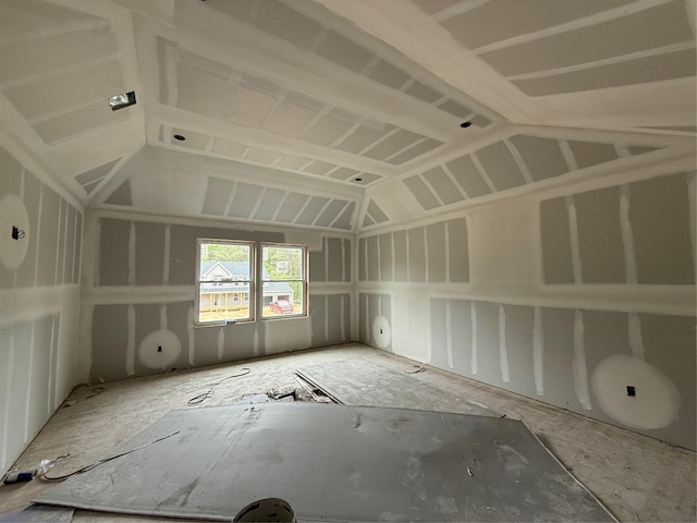 111 Currans Rd, Middle Island, NY 11953 - spare room with vaulted ceiling