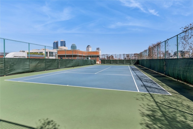 4-74 48th Ave Unit Ph4D, Long Island City, NY 11109 - view of tennis court featuring community basketball court