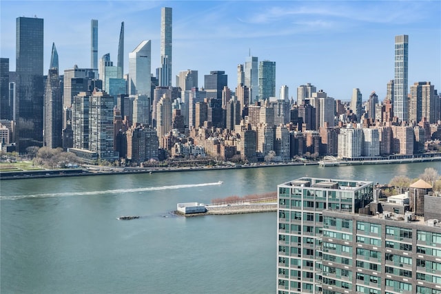 4-74 48th Ave Unit Ph4D, Long Island City, NY 11109 - skyline view with a large body of water