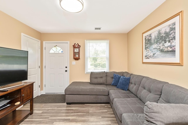2 Lafayette Dr, Shirley, NY 11967 - living room with wood finished floors