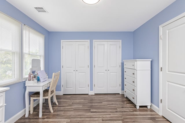2 Lafayette Dr, Shirley, NY 11967 - home office featuring wood finished floors and baseboards