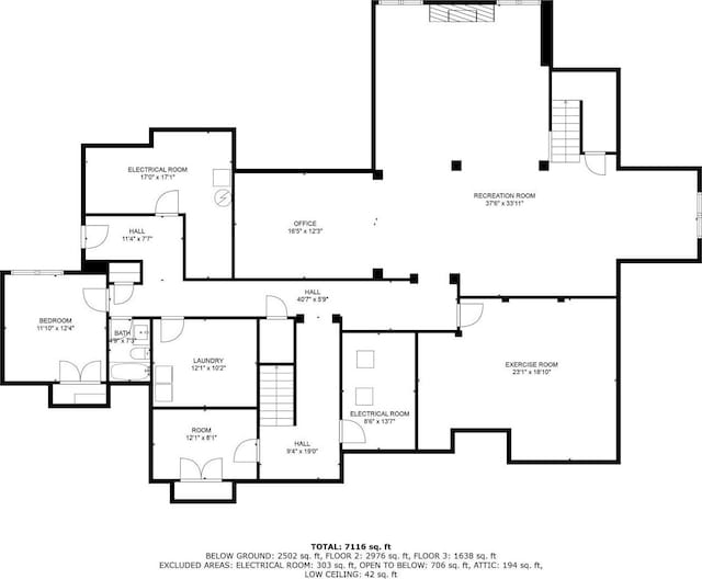 11 Victorian Ln, Brookville, NY 11545 - view of floor plan / room layout
