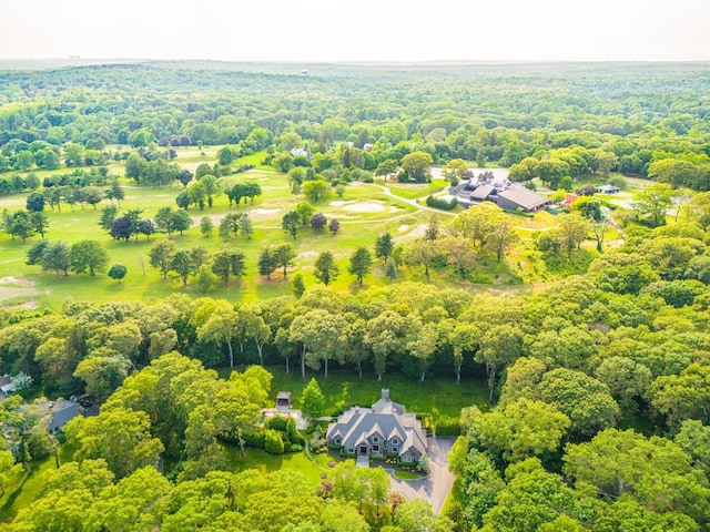 11 Victorian Ln, Brookville, NY 11545 - drone / aerial view of a heavily wooded area
