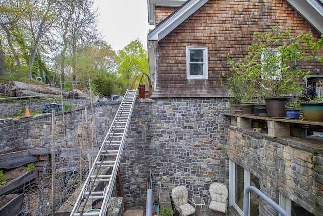 view of side of home