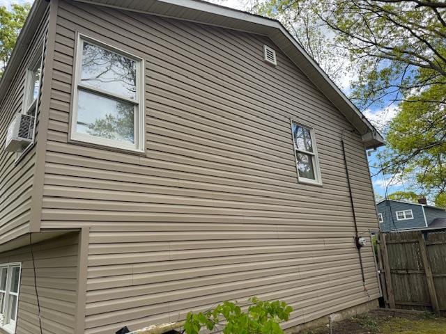 27 Hampton Ave, Mastic, NY 11950 - view of property exterior featuring fence