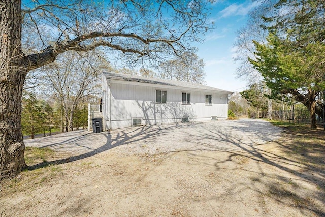 view of rear view of house