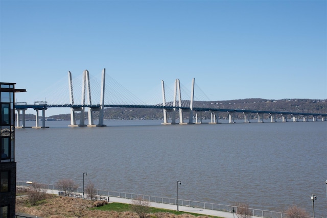 18 Rivers Edge Dr Unit 506, Tarrytown, NY 10591 - water view with a notable bridge