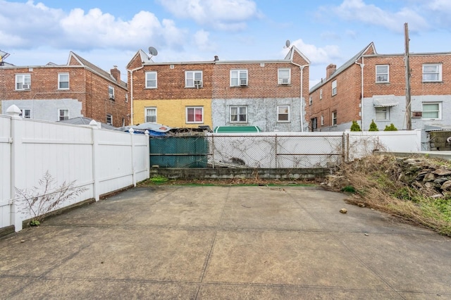 view of patio / terrace with a fenced backyard