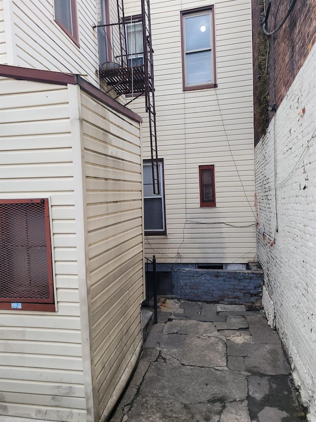 view of home's exterior