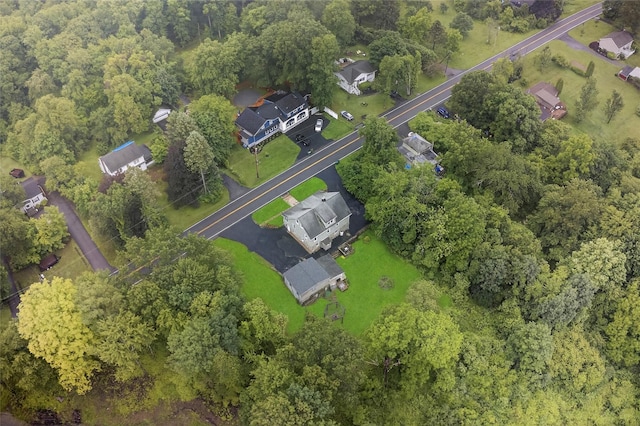 155 Tuckers Corners Rd, Plattekill, NY 12528 - aerial view of residential area with a forest