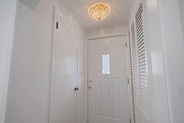 view of doorway to outside