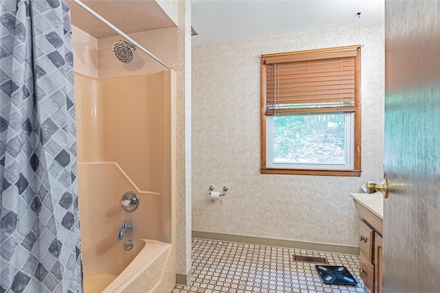 6 Swain Dr, Pleasant Valley, NY 12569 - full bath with shower / bathtub combination with curtain, vanity, and baseboards